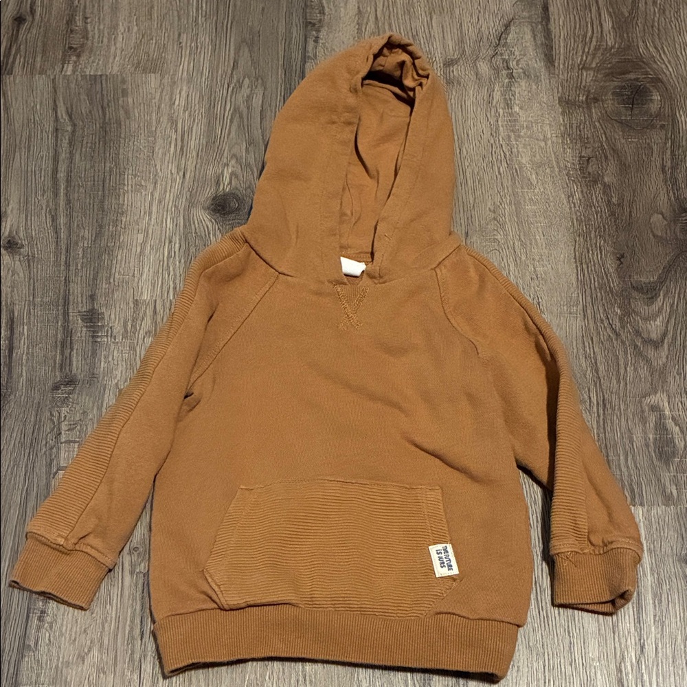 H&M Tan Hoodie 2T